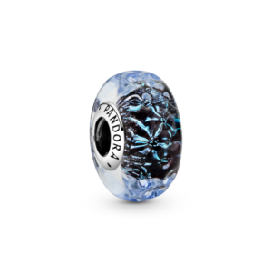 Alternative view of Charm Pandora Moments Murano Xanh Lượn Sóng