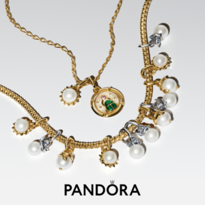 Alternative view of Charm Mạ Vàng 14k Pandora Me Tráng Men Xanh Lá Họa Tiết Bọ Hung