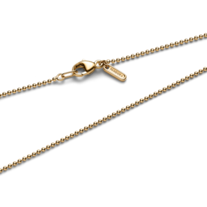 Alternative view of Dây Chuyền Pandora Mạ Vàng 14K Chuỗi Bi Vẻ Đẹp Tối Giản