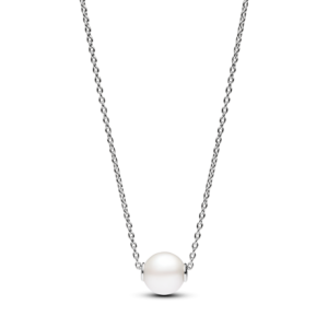 Dây Chuyền Pandora Timeless Đính Ngọc Trai Trắng