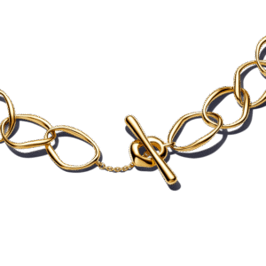 Alternative view of Vòng Tay Mạ Vàng 14K Móc Nối Khóa T-bar Thanh Lịch