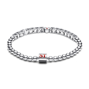 Alternative view of Vòng Bạc Chữ Friends Don't Lie Phản Quang