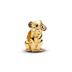 Charm Pandora x Disney Mạ Vàng 14k Nhân Vật Simba