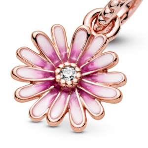 Alternative view of Charm Treo Pandora Moments Mạ Vàng Hồng 14K Hoa Cúc