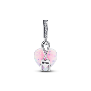 Charm Bạc Pandora Moments Mẹ Tuyệt Vời (Đá Opal)