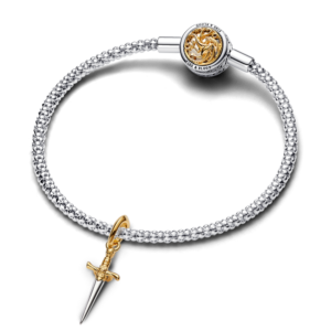 Alternative view of Charm Game Of Thrones x Pandora Mạ Vàng 14K Gươm Arya Stark