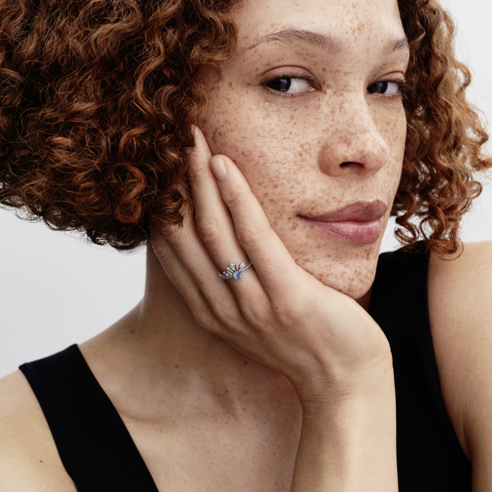 Nhẫn Bạc Disney x Pandora Phép Thuật Elsa (Frozen) - Ảnh 4