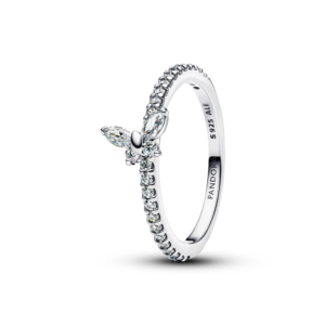 Nhẫn Pandora Timeless Nhịp Bay Tự Do (Bướm Trắng)